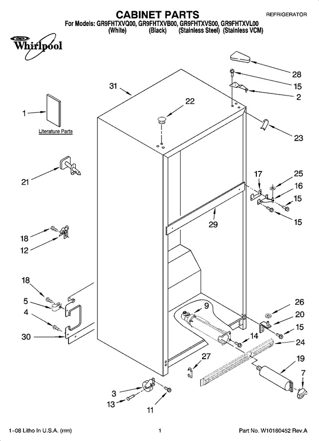Diagram for GR9FHTXVS00