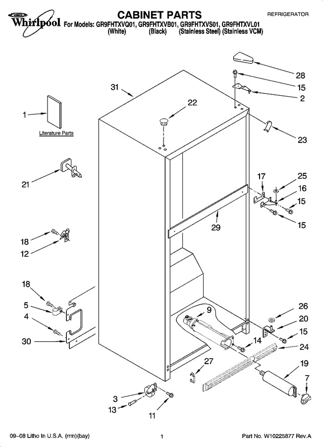 Diagram for GR9FHTXVS01
