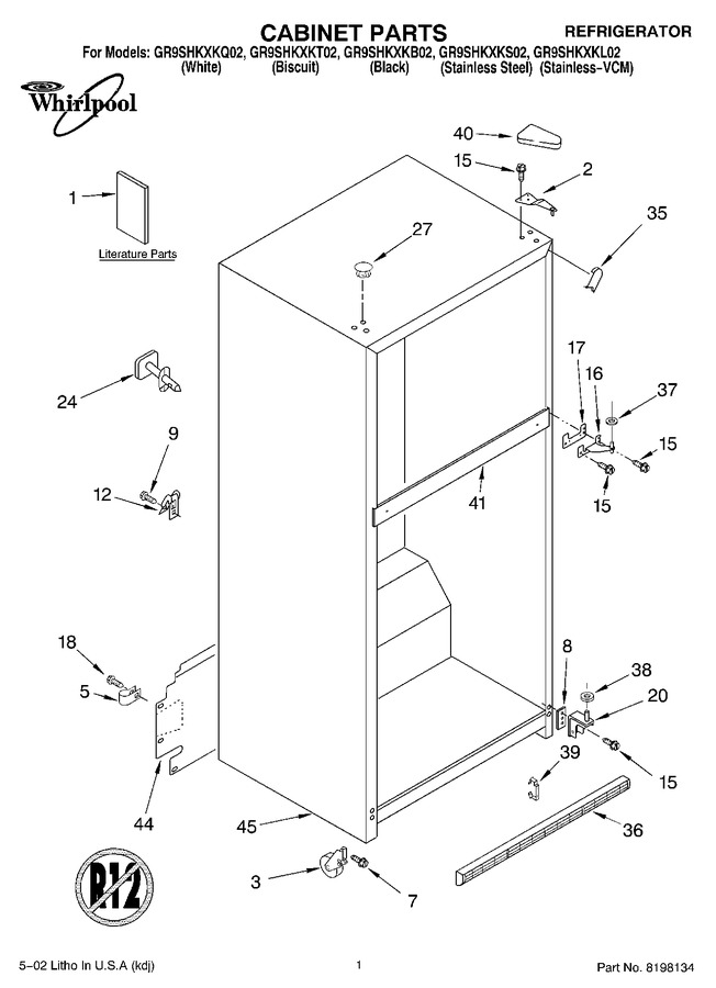 Diagram for GR9SHKXKT02