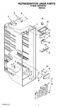Diagram for 02 - Refrigerator Liner Parts