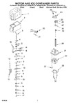 Diagram for 05 - Motor And Ice Container