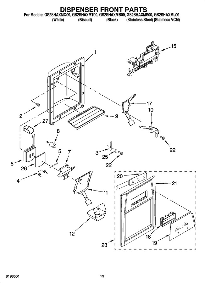 Diagram for GS2SHAXMQ00