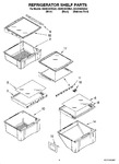 Diagram for 03 - Refrigerator Shelf Parts