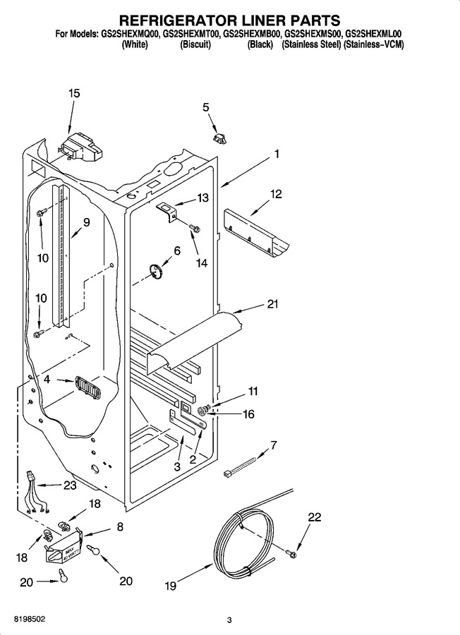 Diagram for GS2SHEXMT00
