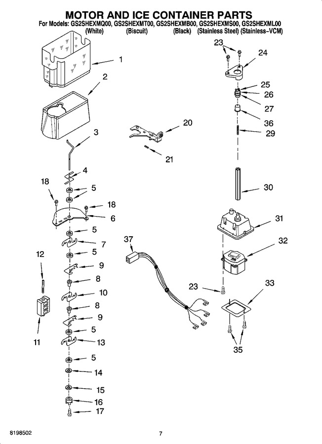 Diagram for GS2SHEXMQ00