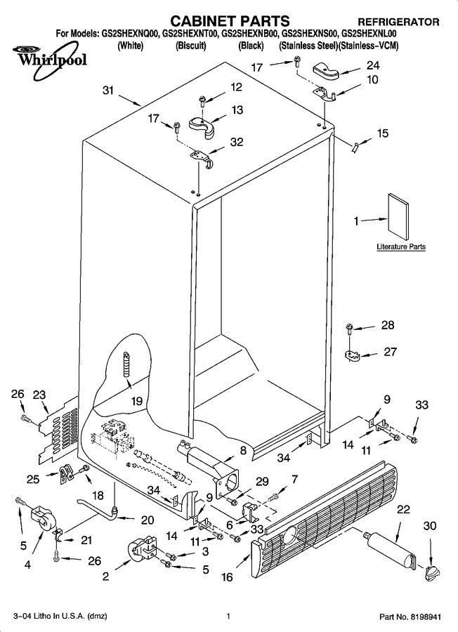 Diagram for GS2SHEXNQ00