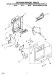 Diagram for 08 - Dispenser Front Parts