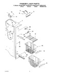 Diagram for 04 - Freezer Liner