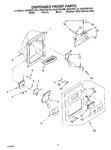 Diagram for 09 - Dispenser Front