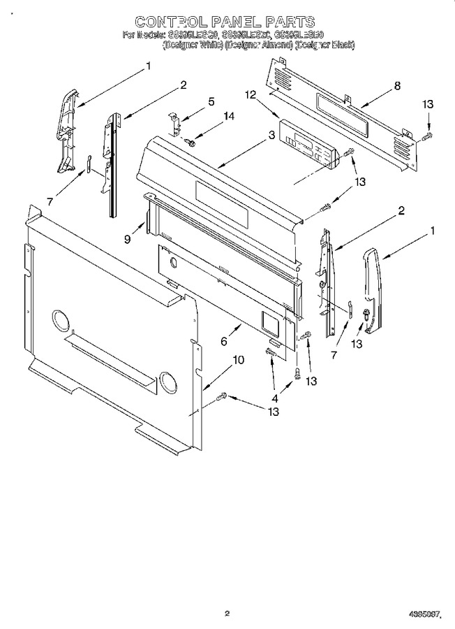 Diagram for GS395LEGQ0