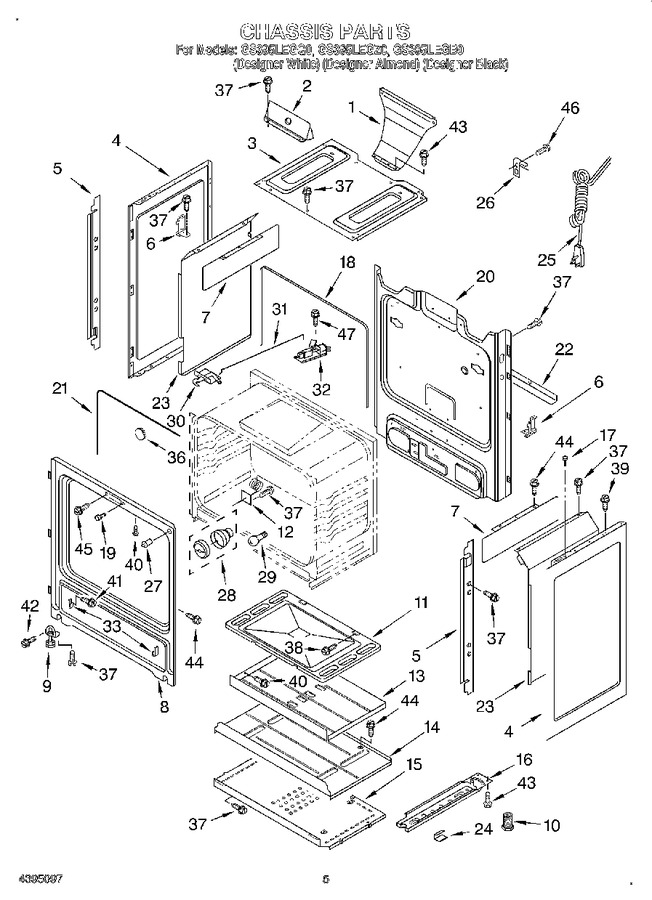 Diagram for GS395LEGQ0