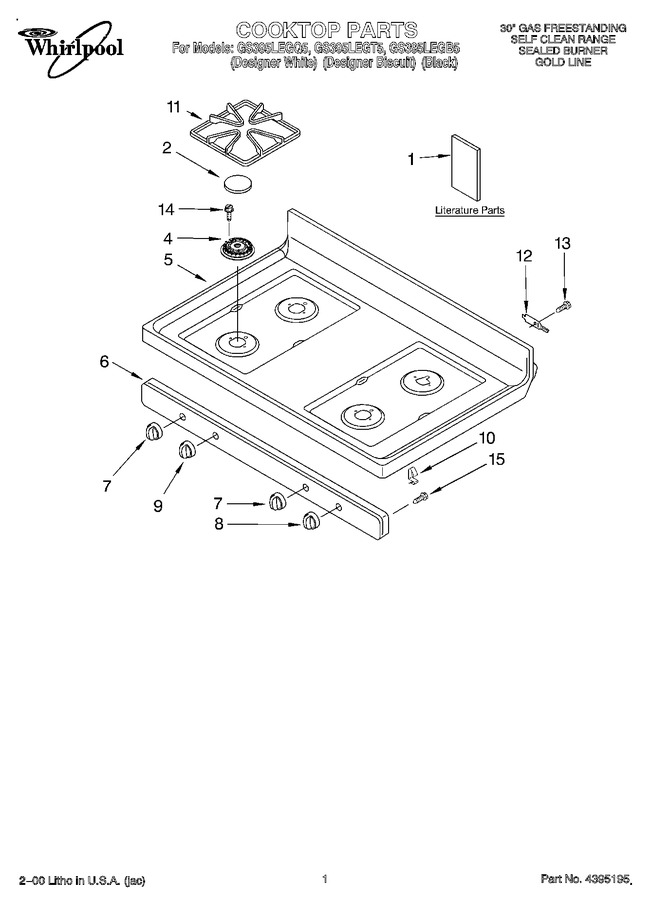 Diagram for GS395LEGB5