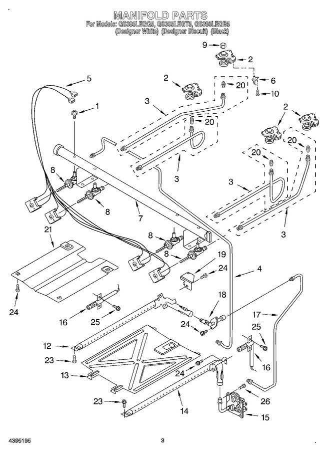 Diagram for GS395LEGB5