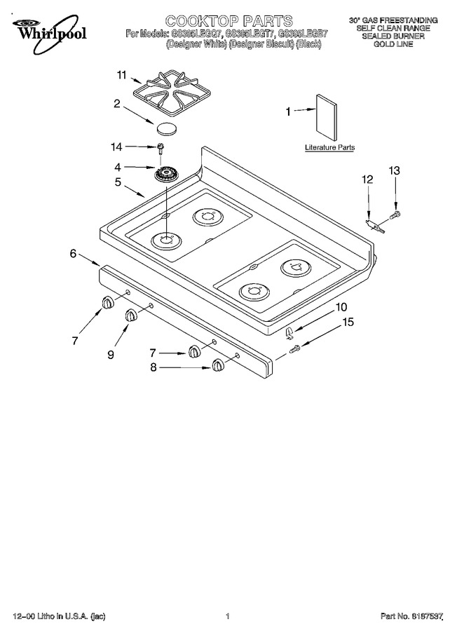 Diagram for GS395LEGT7