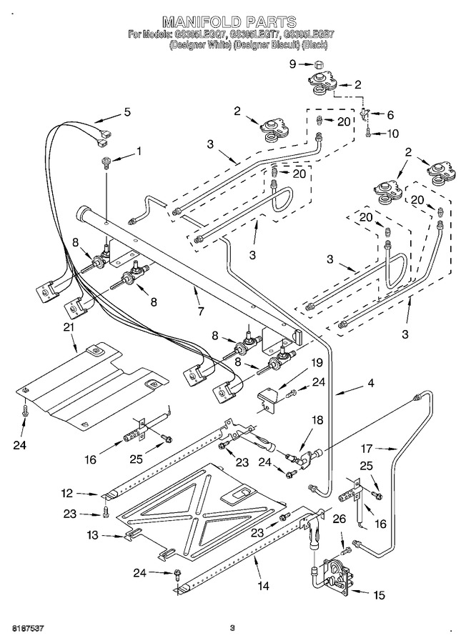 Diagram for GS395LEGB7