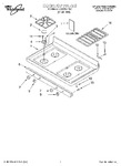 Diagram for 01 - Cooktop, Literature