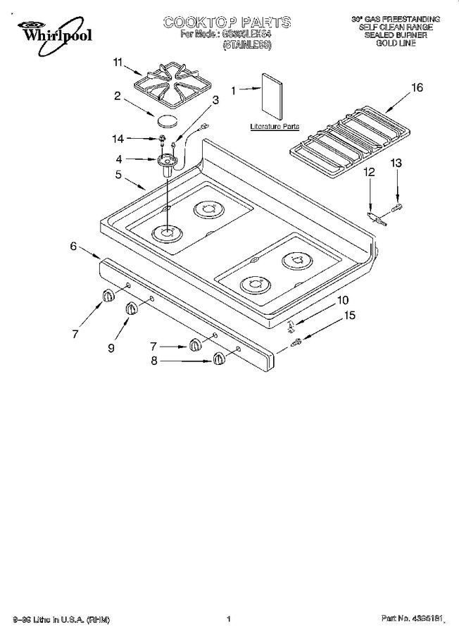 Diagram for GS395LEHS4