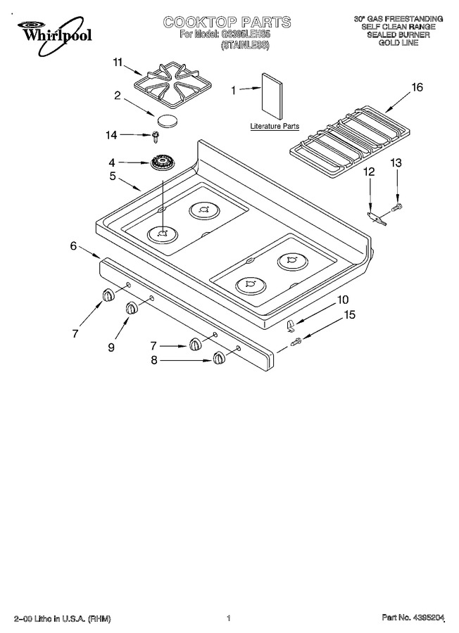 Diagram for GS395LEHS5