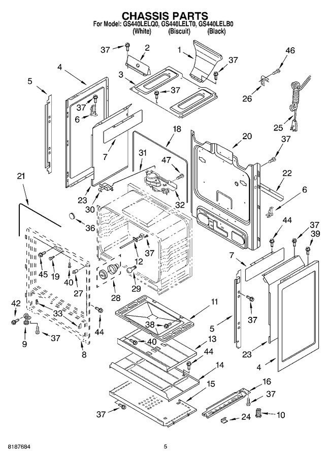Diagram for GS440LELT0