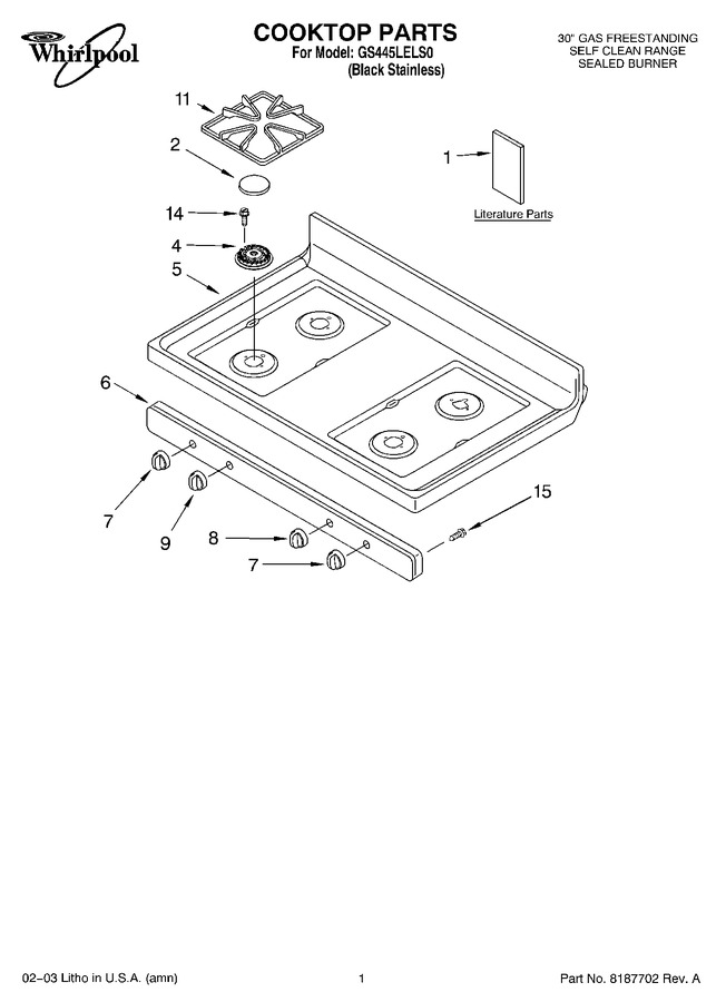 Diagram for GS445LELS0