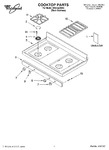 Diagram for 01 - Cooktop Parts