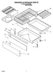 Diagram for 05 - Drawer & Broiler Parts