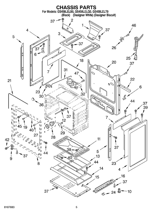 Diagram for GS458LELQ0