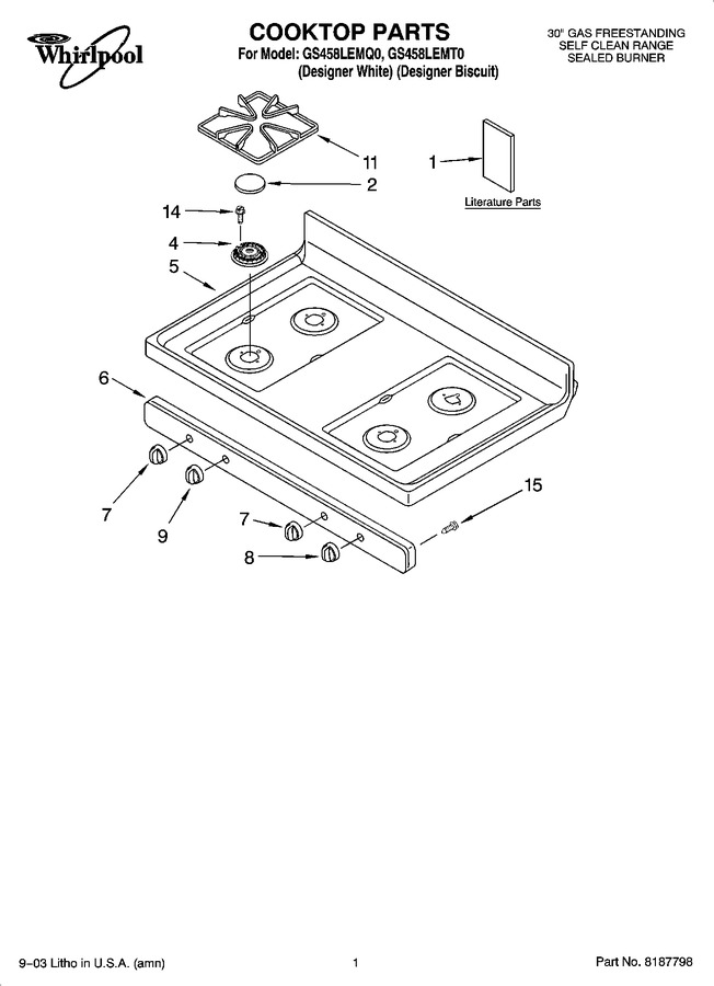 Diagram for GS458LEMQ0
