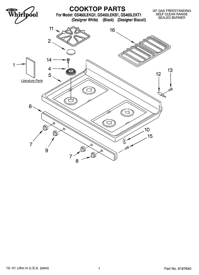 Diagram for GS460LEKT1