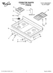 Diagram for 01 - Cooktop, Literature
