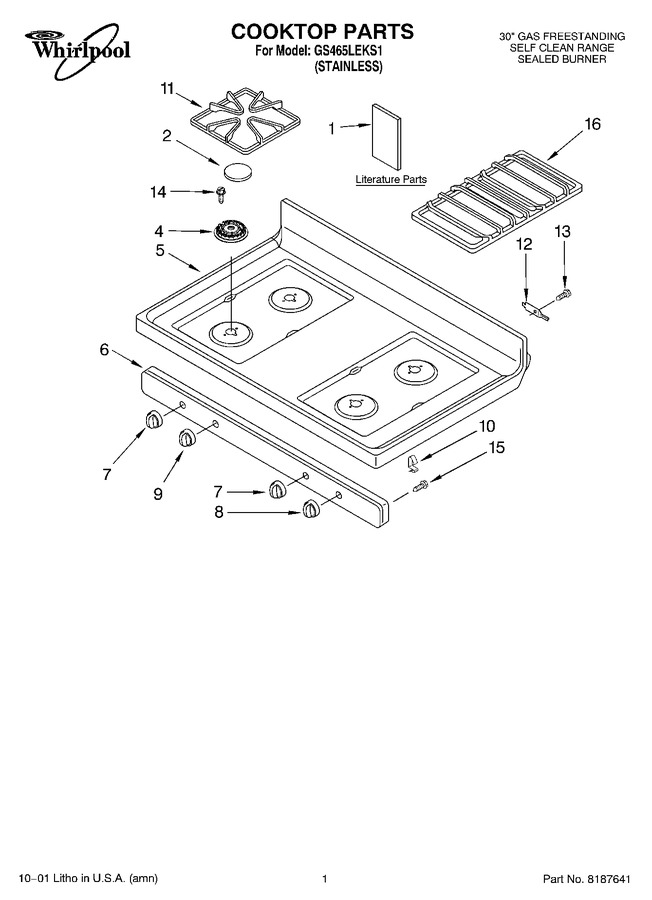 Diagram for GS465LEKS1