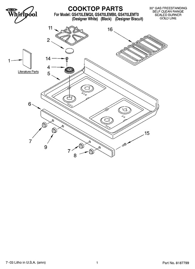 Diagram for GS470LEMB0