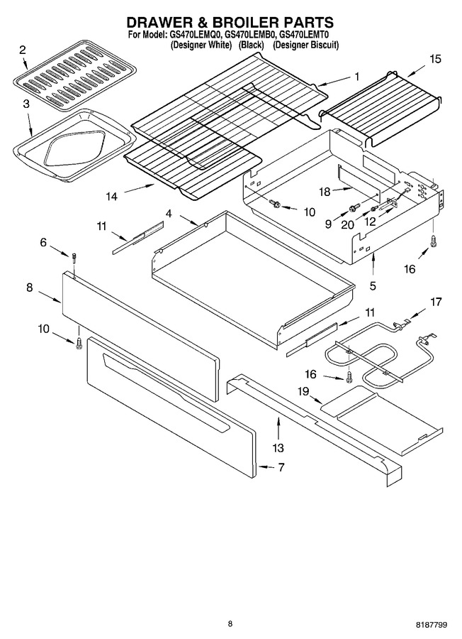 Diagram for GS470LEMB0