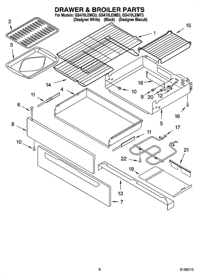 Diagram for GS470LEMQ3