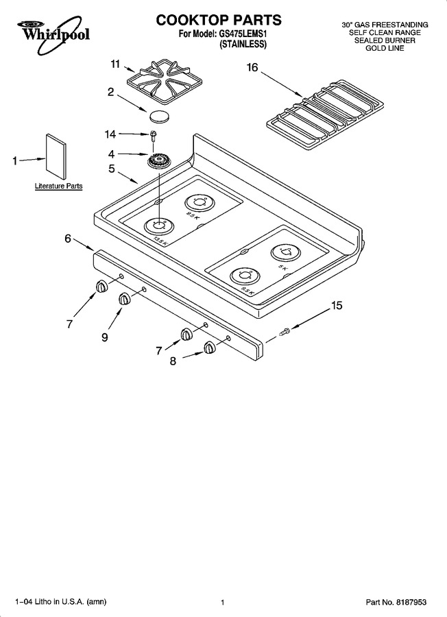 Diagram for GS475LEMS1