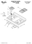 Diagram for 01 - Cooktop Parts