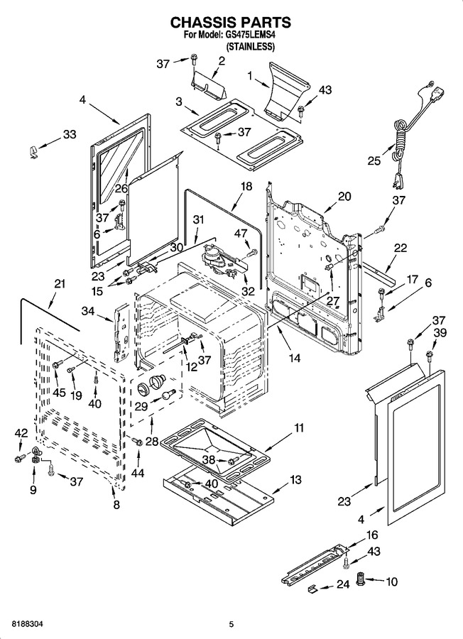Diagram for GS475LEMS4