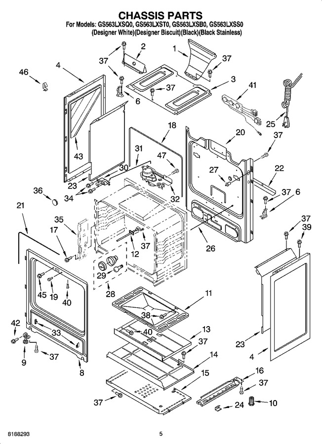Diagram for GS563LXSS0