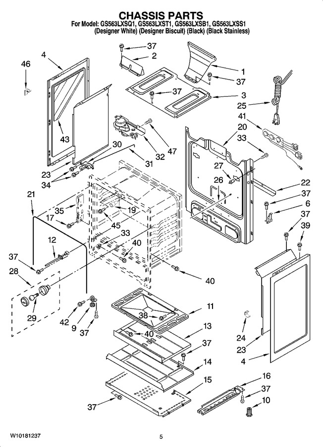 Diagram for GS563LXSS1