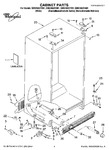 Diagram for 01 - Cabinet Parts