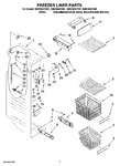 Diagram for 04 - Freezer Liner Parts