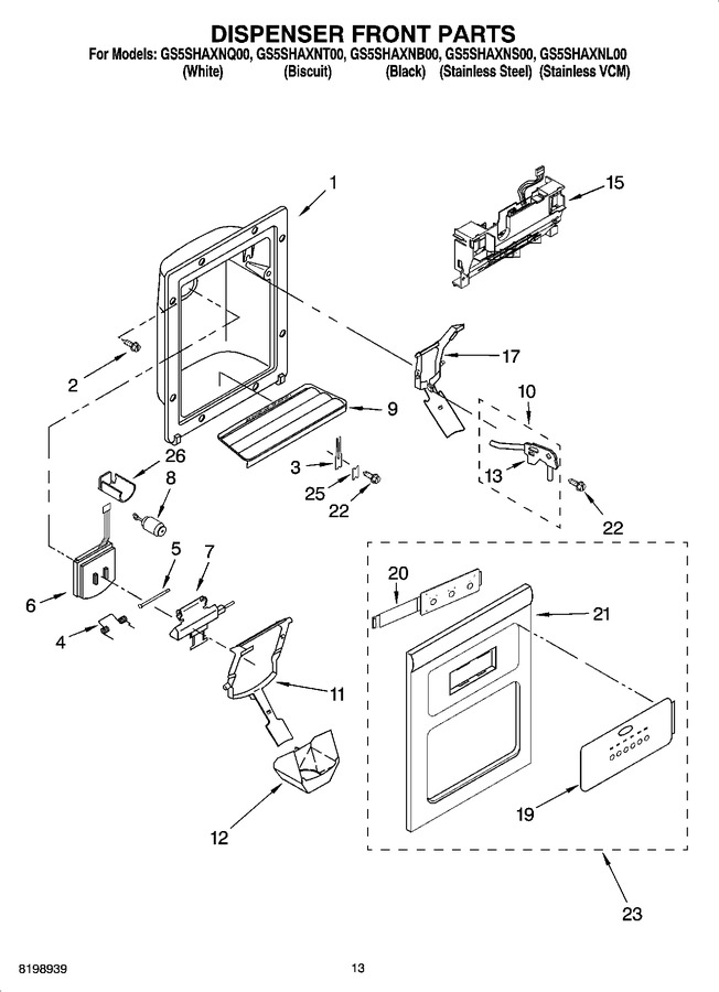 Diagram for GS5SHAXNS00