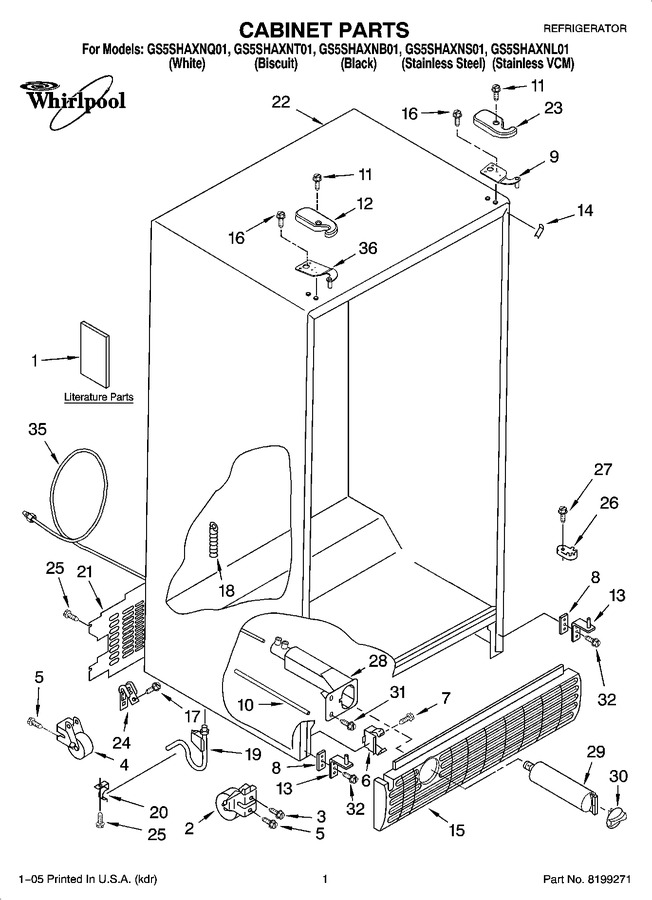 Diagram for GS5SHAXNL01