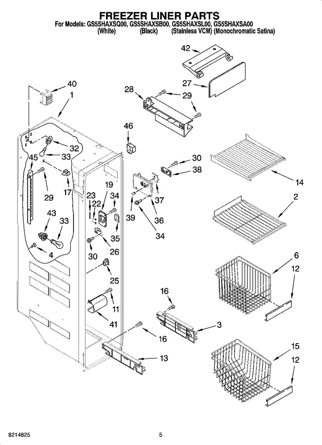 Diagram for GS5SHAXSQ00
