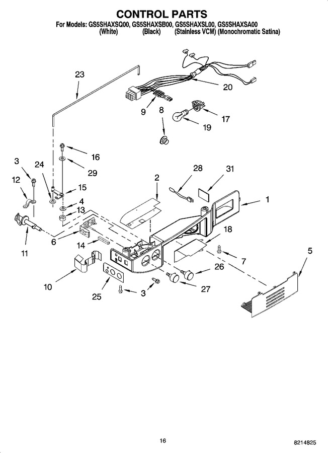 Diagram for GS5SHAXSL00