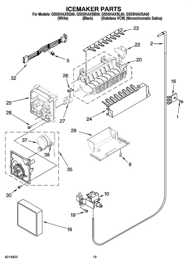Diagram for GS5SHAXSA00