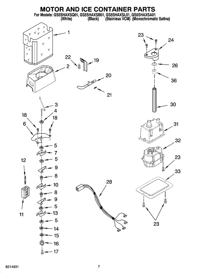 Diagram for GS5SHAXSB01