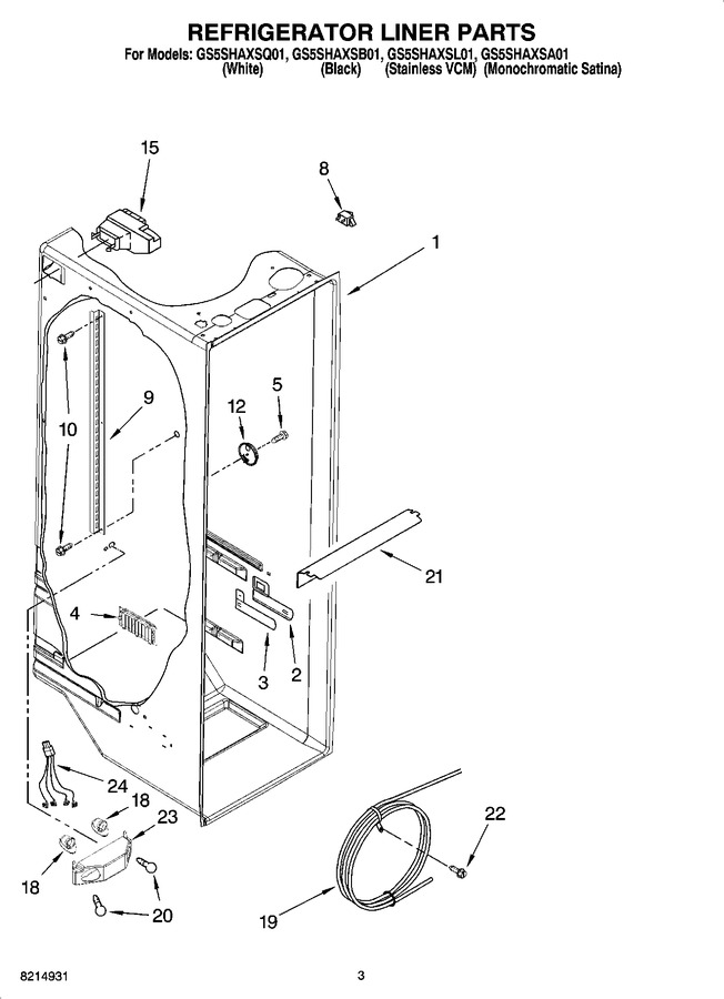 Diagram for GS5SHAXSB01