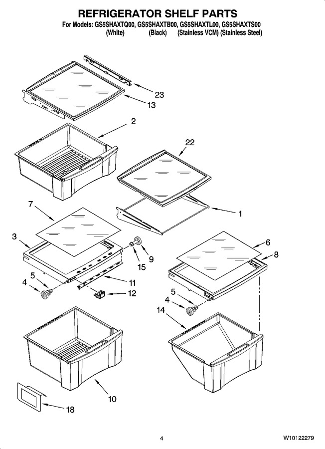 Diagram for GS5SHAXTL00
