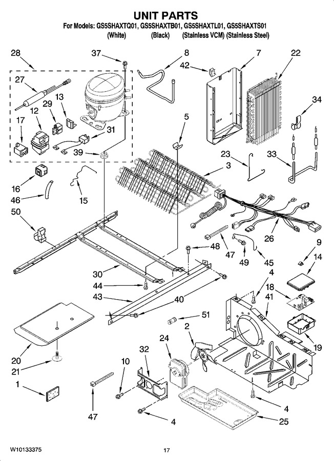 Diagram for GS5SHAXTL01